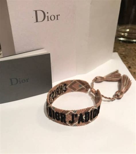 dior cruise woven bracelets|dior j'adior bracelets for women.